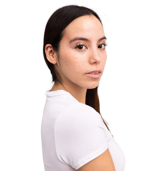 Angela – Real People & New Faces Sedcard bei JustInCast